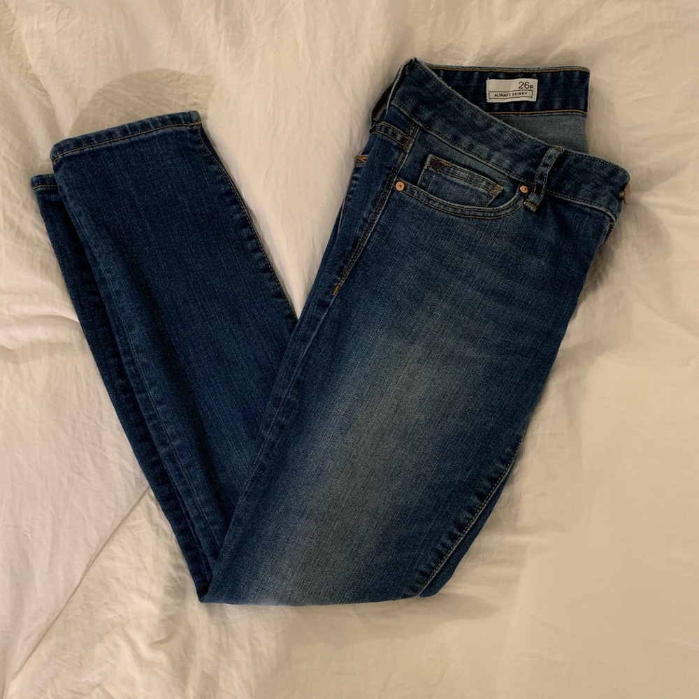 Gap always skinny jeans